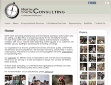 Tablet Screenshot of northsouthconsulting.org